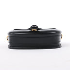 Dior Bobby Small Calfskin Flap Shoulder Bag in Black