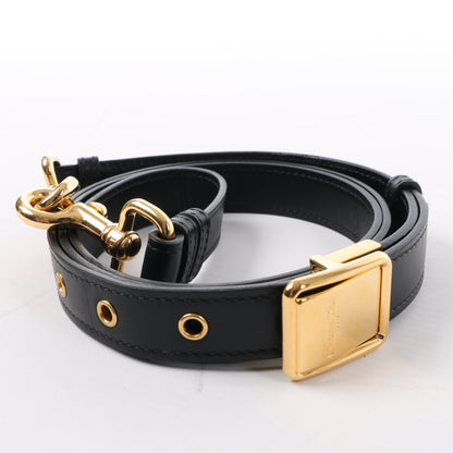 Dior Bobby Medium Calfskin Flap Shoulder Bag in Black