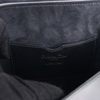 Dior Bobby Medium Calfskin Flap Shoulder Bag in Black