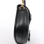Bolso de hombro grande de lona Dior Book Tote en negro y blanco