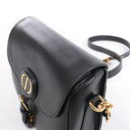 Bolso de hombro grande de lona Dior Book Tote en negro y blanco