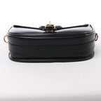 Christian Dior Bobby Leather Crossbody Bag in Black