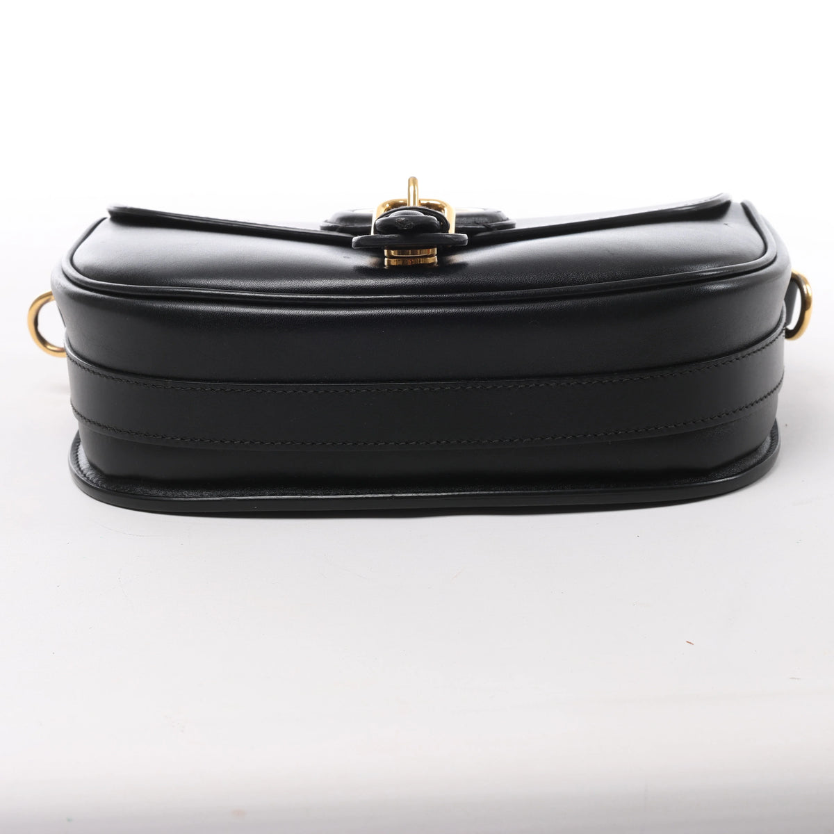 Christian Dior Bobby Leather Crossbody Bag in Black