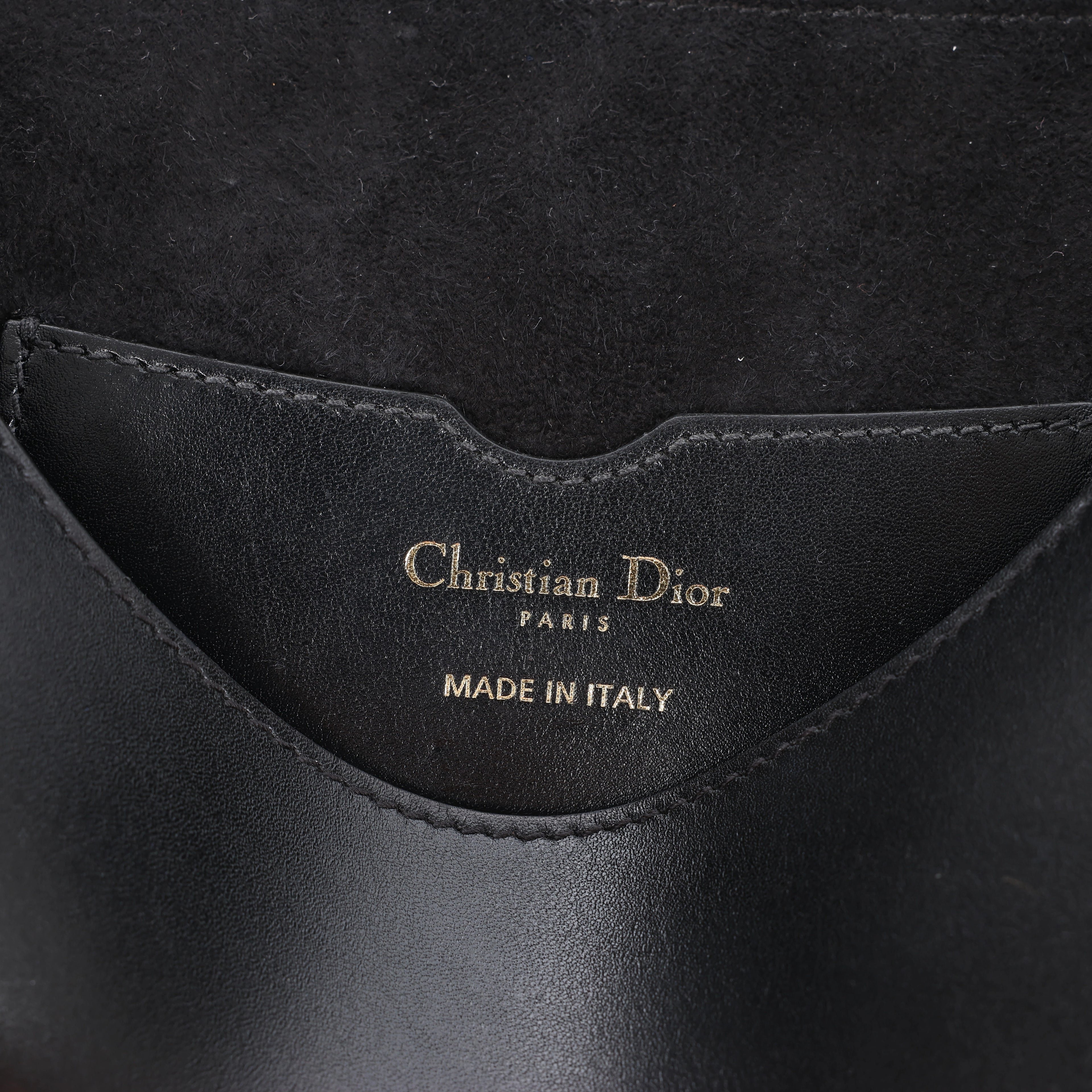 Bolso de hombro grande de lona Dior Book Tote en negro y blanco