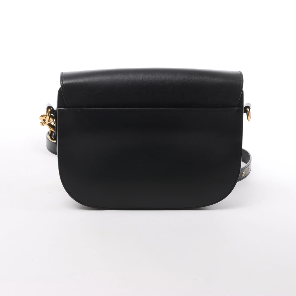 Christian Dior Bobby Leather Crossbody Bag in Black