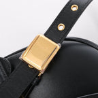 Christian Dior Bobby Leather Crossbody Bag in Black