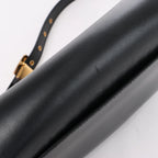 Bolso de hombro grande de lona Dior Book Tote en negro y blanco