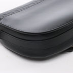 Bolso de hombro grande de lona Dior Book Tote en negro y blanco