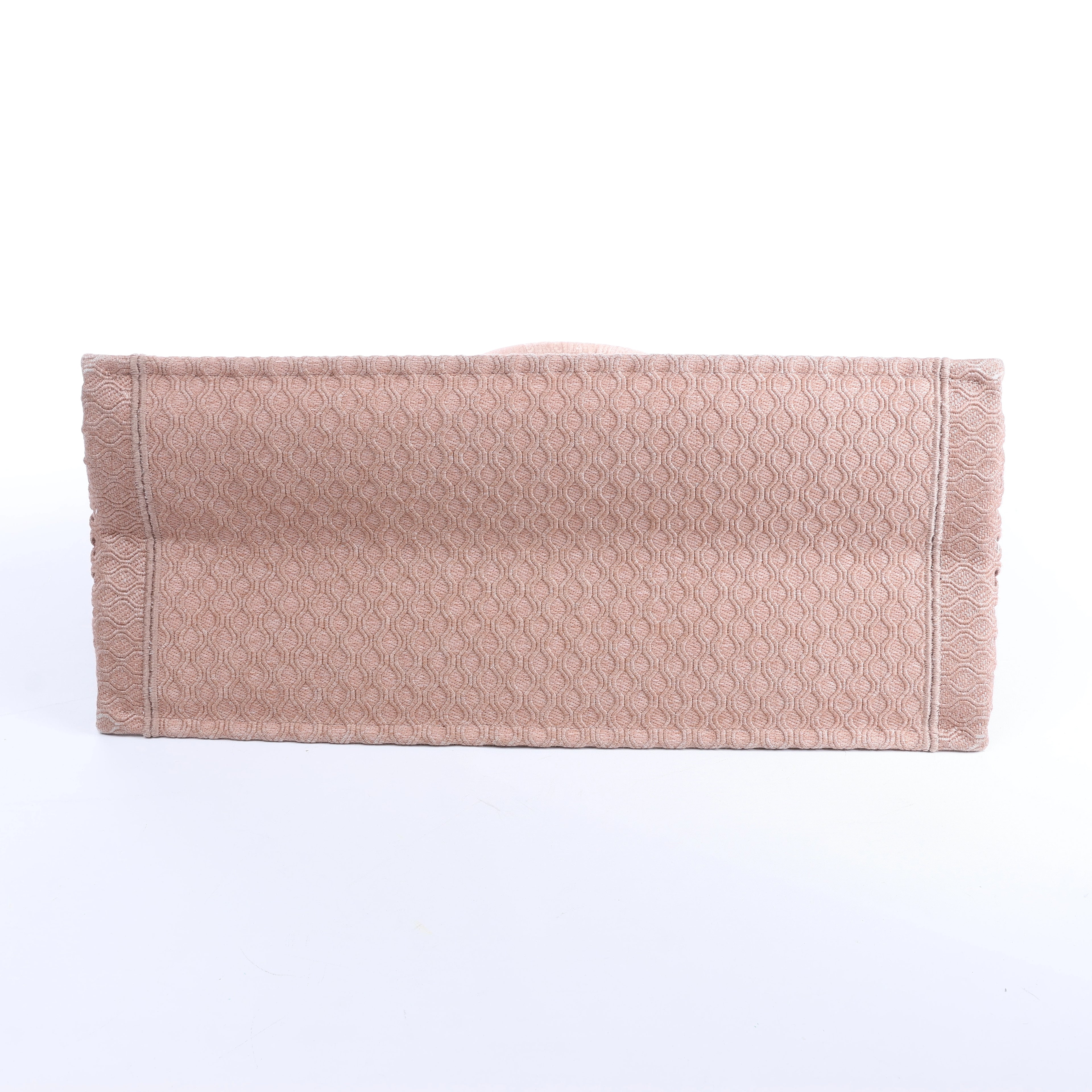 Christian Dior Book Tote Large Mesh Shoulder Bag in Pink