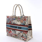 Dior Book Tote Large Zodiac Canvas Handbag in Multicolor