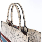 Dior Book Tote Large Zodiac Canvas Handbag in Multicolor