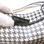 Christian Dior Book Tote Large canvas Tote bag Black × White