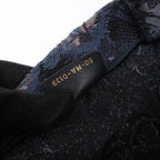 Dior Book Tote Large Kaleidiorscopic Canvas Shoulder Bag in Navy Blue