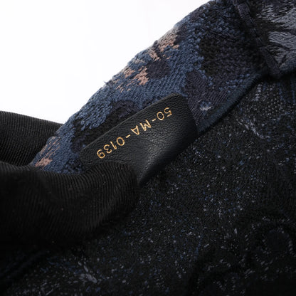 Dior Book Tote Large Kaleidiorscopic Canvas Shoulder Bag in Navy Blue