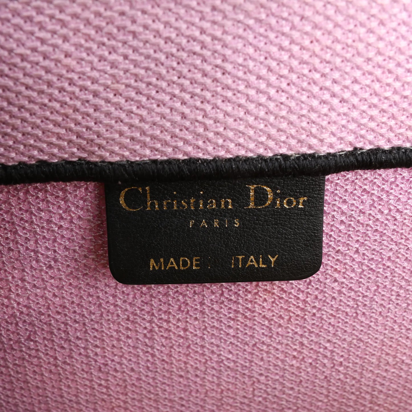 Dior Book Tote Large Canvas Tote Shoulder Bag in Yellow x Purple