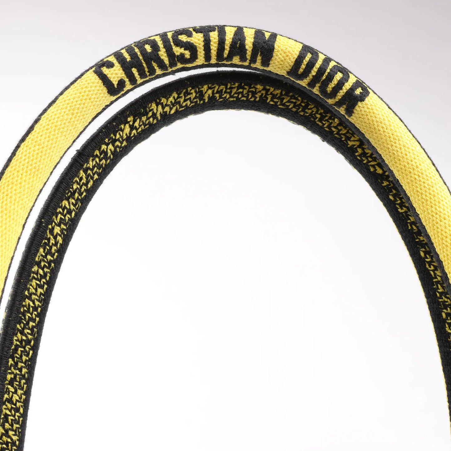 Dior Book Tote Large Canvas Tote Shoulder Bag in Yellow x Purple