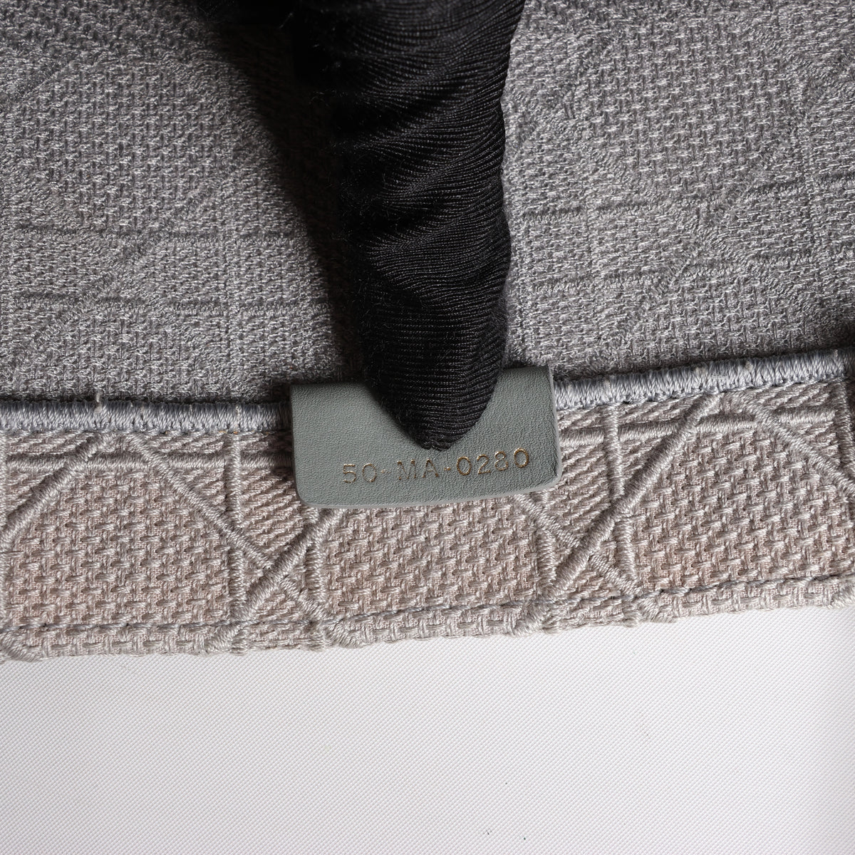 Christian Dior Book Tote Medium Cannage Canvas Shoulder Bag in Gray