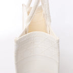 Christian Dior Book Tote Medium Cannage Canvas Shoulder Bag in White