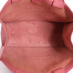 Christian Dior Book Tote Medium Leather Shoulder Bag in Pink