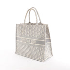 Dior Book Tote Large Oblique Canvas Handbag Handbag in Gray