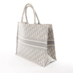 Dior Book Tote Large Oblique Canvas Handbag Handbag in Gray
