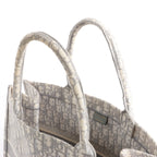 Dior Book Tote Large Oblique Canvas Handbag Handbag in Gray