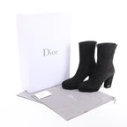 Botas largas de cuero Hermes New Jersey en negro, talla 38 UE