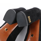 Botas largas de cuero Hermes New Jersey en negro, talla 38 UE