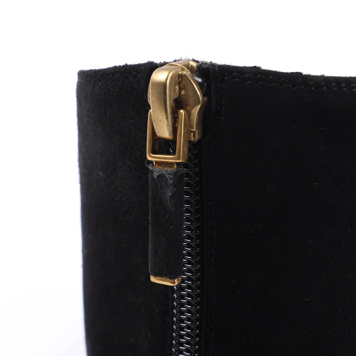 Botas largas de cuero Hermes New Jersey en negro, talla 38 UE