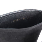 Botas largas de cuero Hermes New Jersey en negro, talla 38 UE