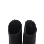 Botas largas de cuero Hermes New Jersey en negro, talla 38 UE