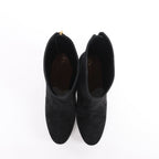 Botas largas de cuero Hermes New Jersey en negro, talla 38 UE