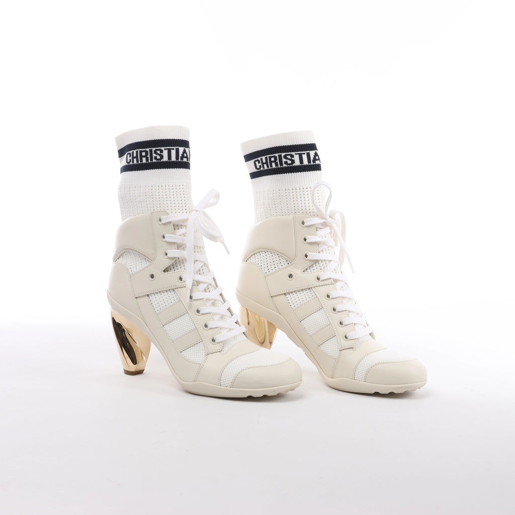 Botas largas de cuero Hermes New Jersey en negro, talla 38 UE