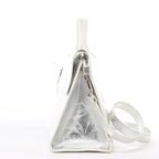 Dior Diorever Medium Leather 2Way Handbag in Silver