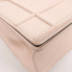 Dior Diorama Leather Chain Shoulder Bag in Powder Beige