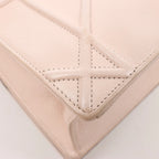 Dior Diorama Leather Chain Shoulder Bag in Powder Beige