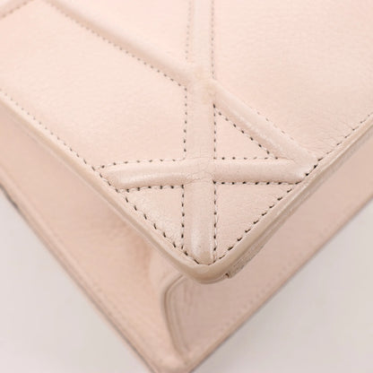 Sac bandoulière chaîne en cuir Dior Diorama beige poudré