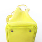 Dior Diorissimo Leather Mini 2Way Handbag in Yellow