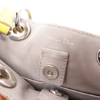 Dior Diorissimo Leather Mini 2Way Handbag in Yellow