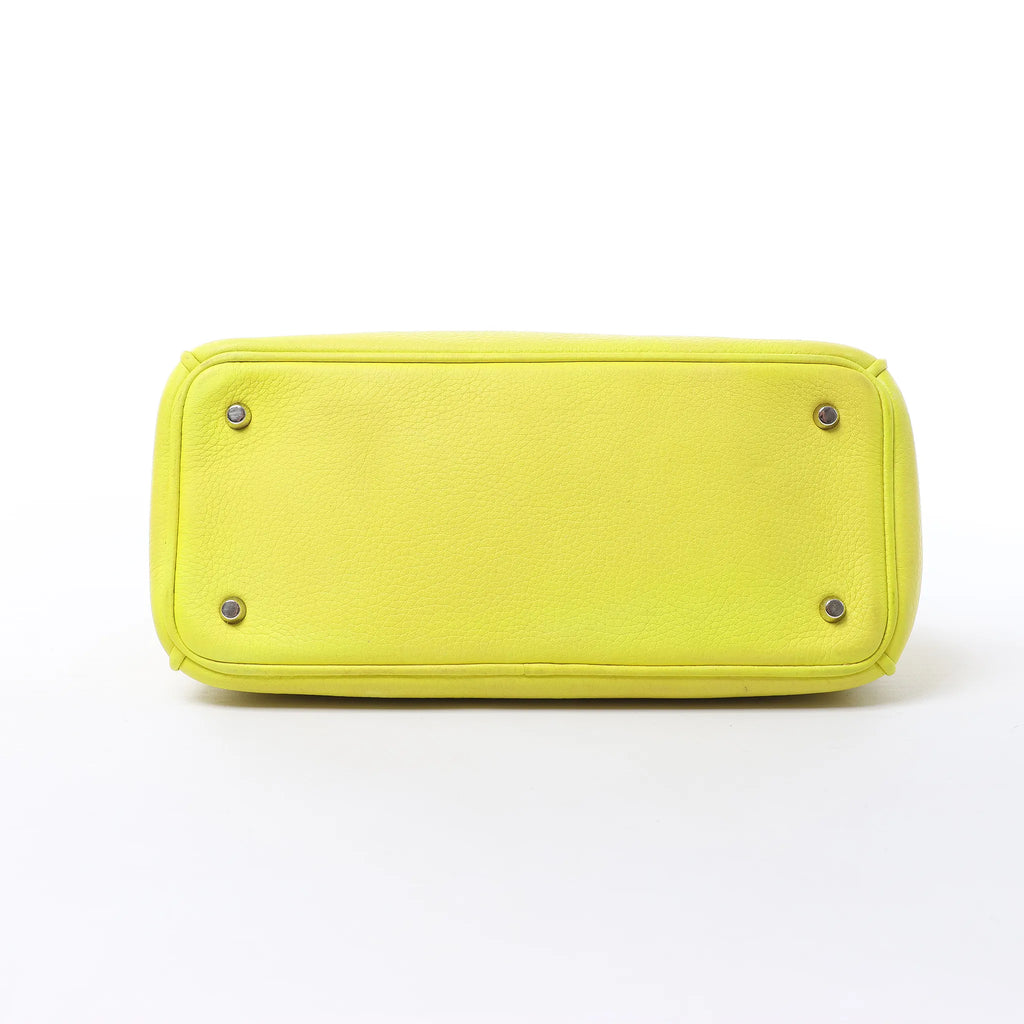 Dior Diorissimo Leather Mini 2Way Handbag in Yellow