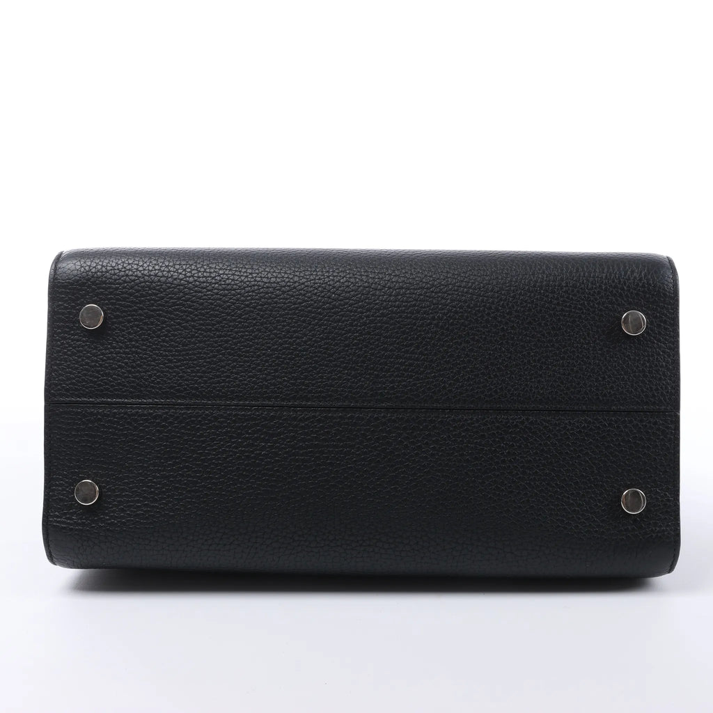 Bolso de mano Dior Diorever de cuero negro 2Way