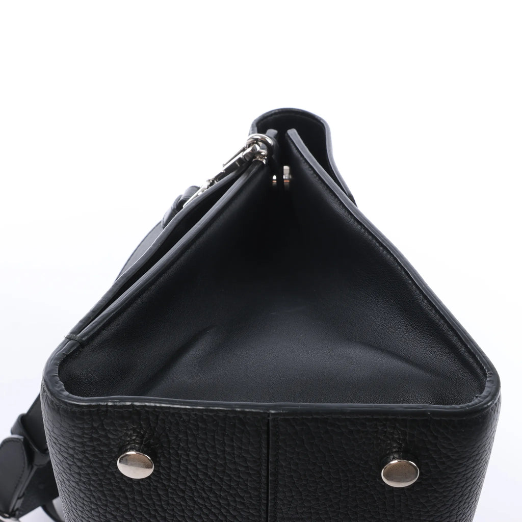 Bolso de mano Dior Diorever de cuero negro 2Way