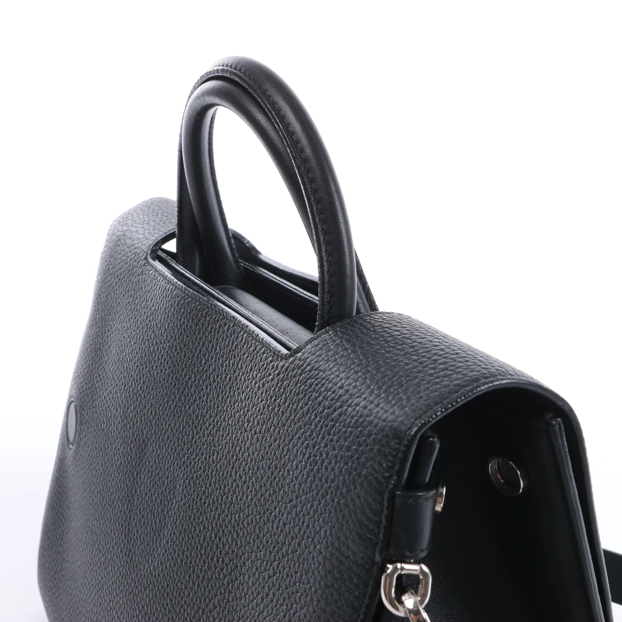 Bolso de mano Dior Diorever de cuero negro 2Way
