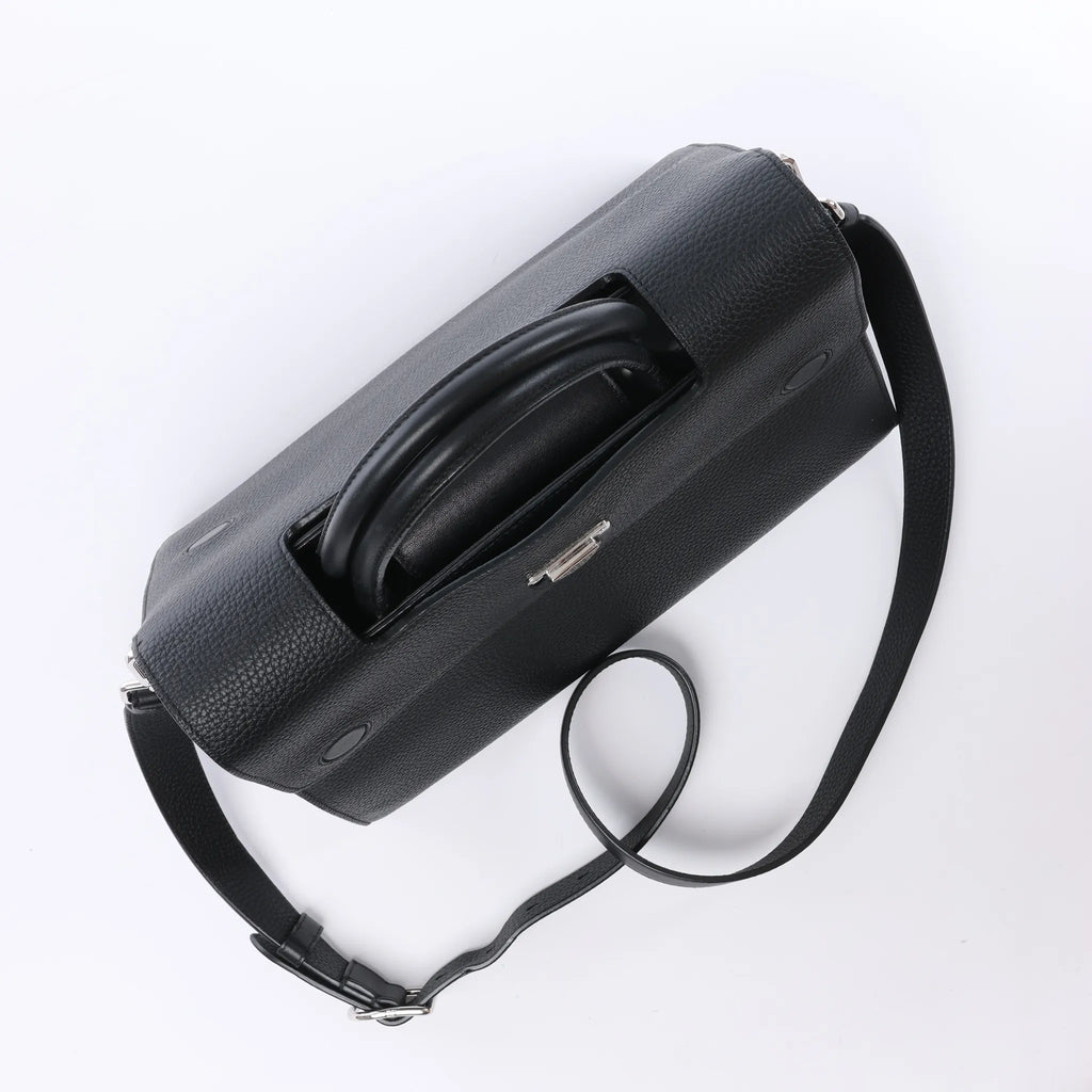 Bolso de mano Dior Diorever de cuero negro 2Way