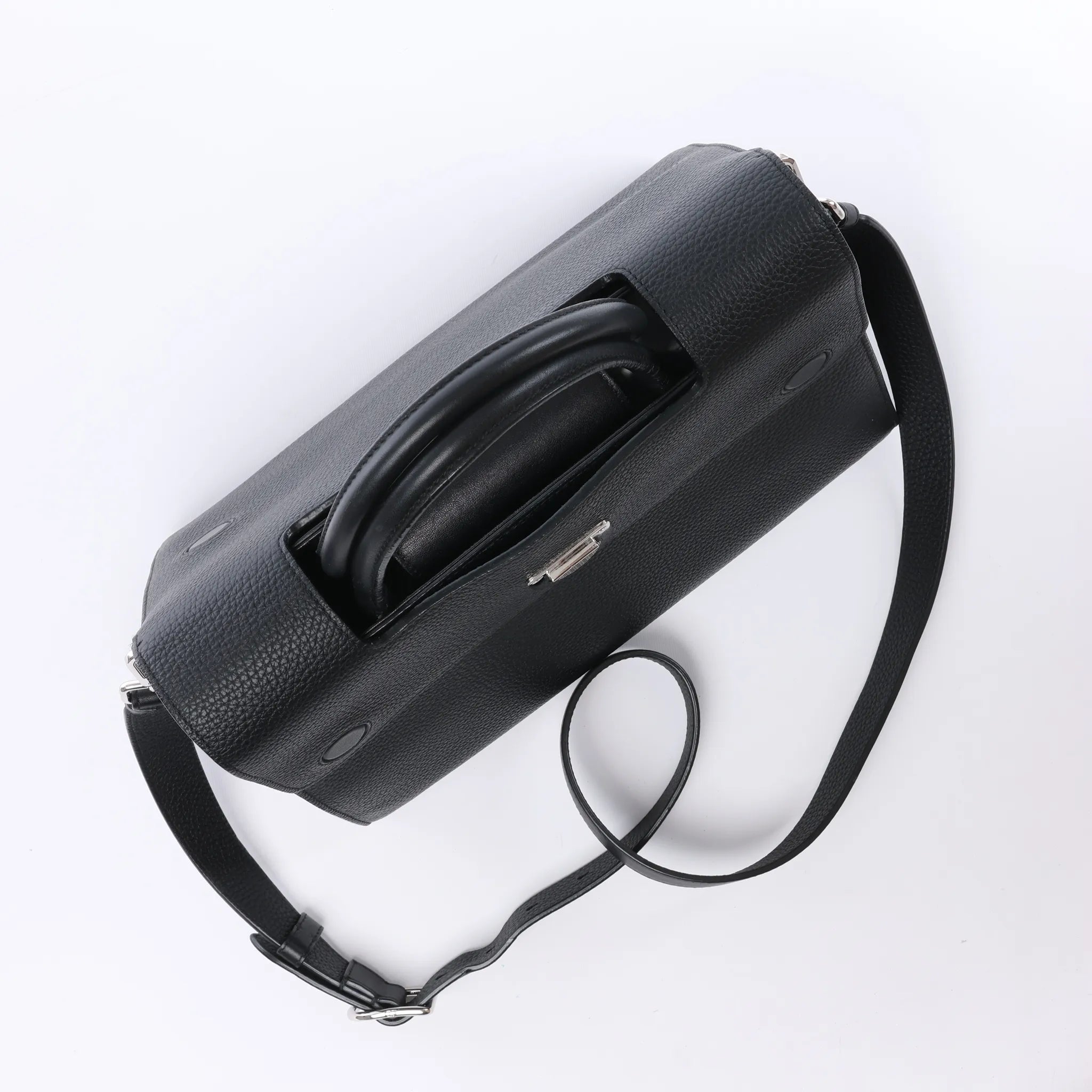 Bolso de mano Dior Diorever de cuero negro 2Way