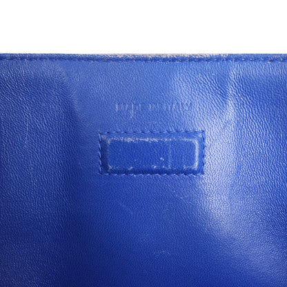 Christian Dior Diorever Medium Leather 2Way Handbag in Blue
