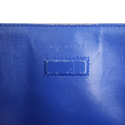 Dior Diorever – Mittlere 2-Wege-Handtasche aus Leder in Blau