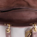 Dior Lady D-Joy Leather 2Way Handbag in Pink