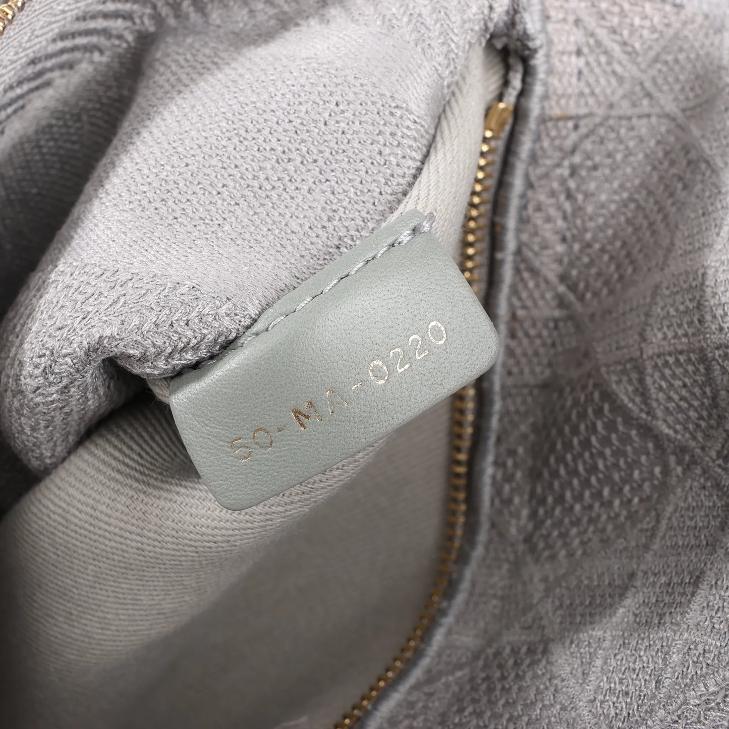 Dior Lady D-Lite Cannage Canvas Medium 2Way Handbag in Gray