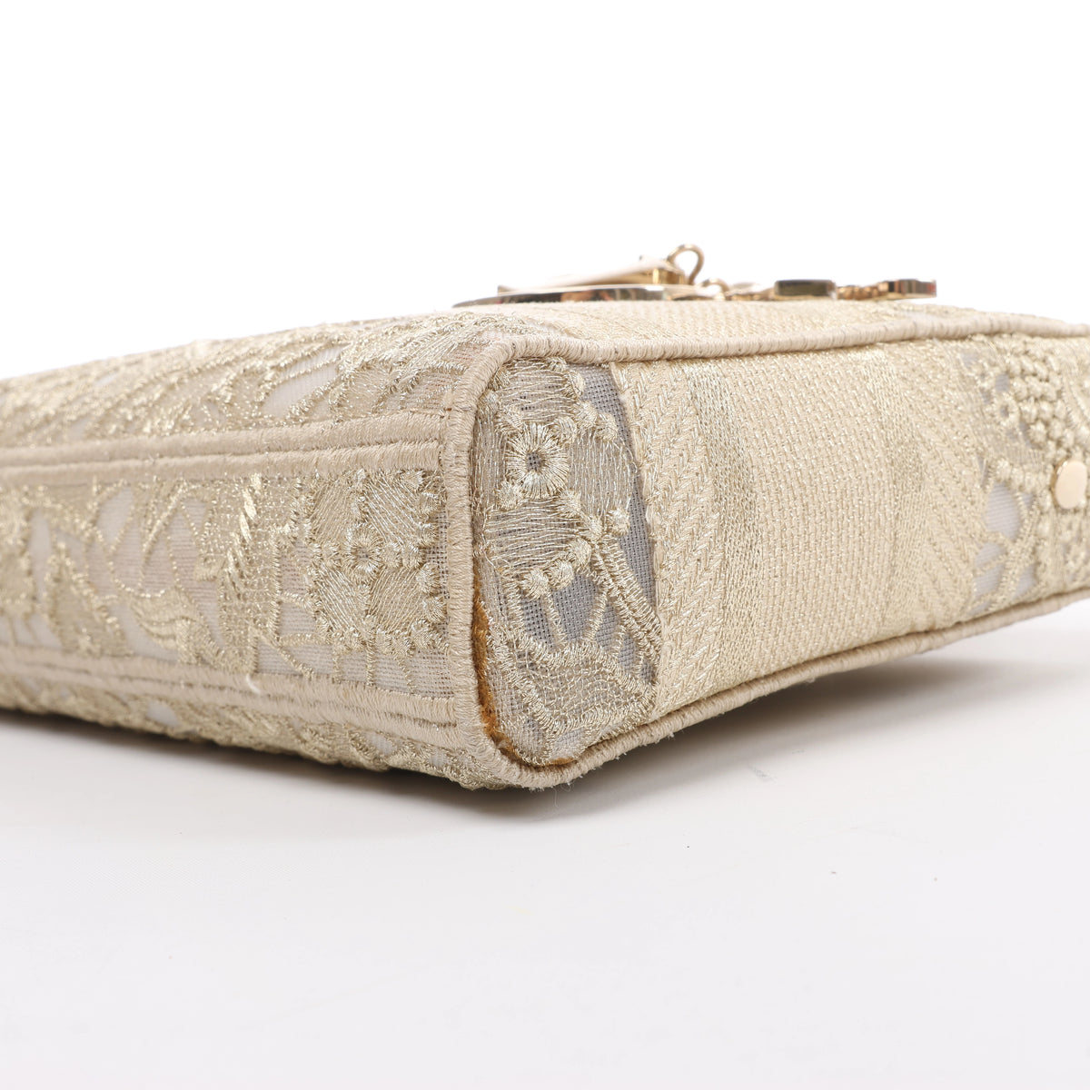 Bolso de Mano Dior Lady D-Joy Racing 2Way en Beige